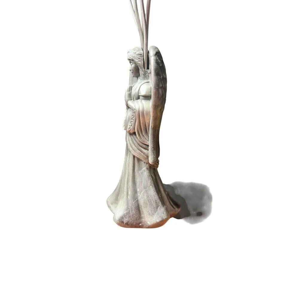 Vintage Pewter Angel Photo Holder – 10.5